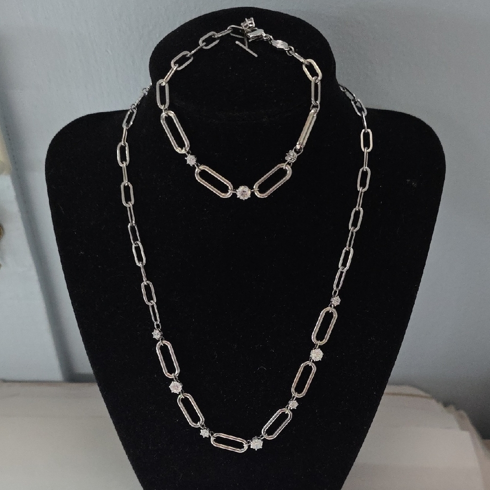 Swarovski Constella Necklace & Bracelet Set
